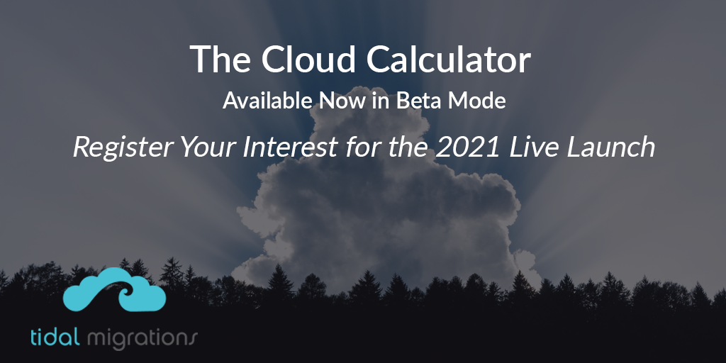 Cloud Calculator, in beta, register your interest