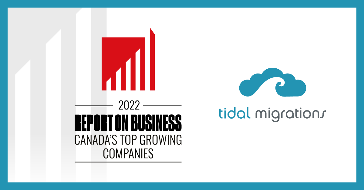 2022 Report on Business names Tidal Migrations in Canada’s Top Growing Companies